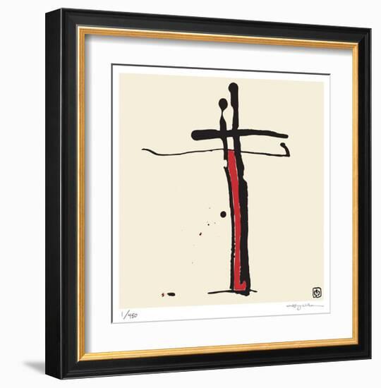 Abstract IV-Ty Wilson-Framed Limited Edition