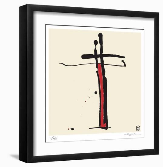 Abstract IV-Ty Wilson-Framed Limited Edition