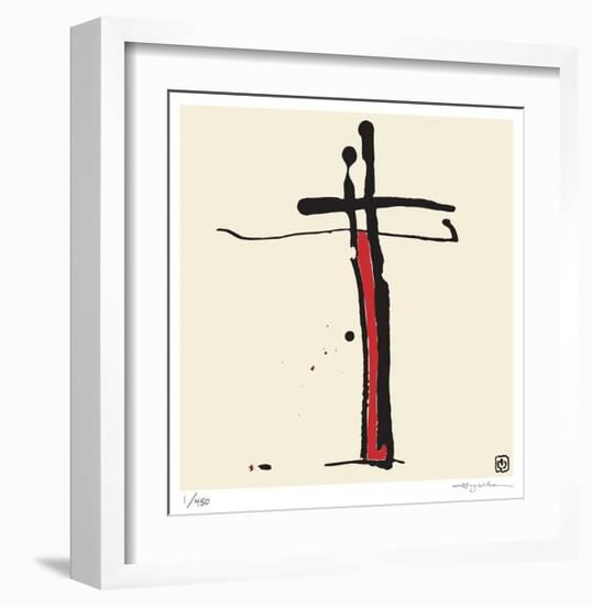 Abstract IV-Ty Wilson-Framed Limited Edition