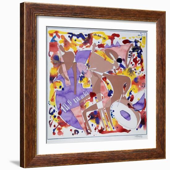 Abstract Jazz, c.1997-Gil Mayers-Framed Giclee Print