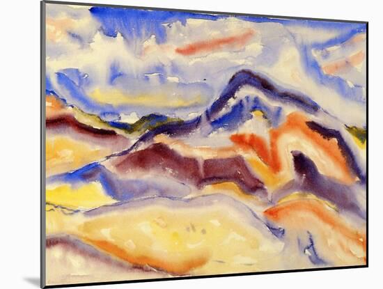 Abstract Landscape, 1915-Charles Demuth-Mounted Giclee Print