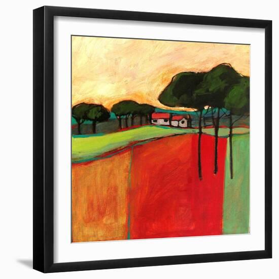 Abstract Landscape II-Patty Baker-Framed Art Print