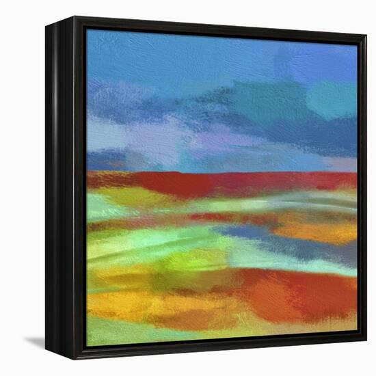 Abstract Landscape II-Cora Niele-Framed Premier Image Canvas