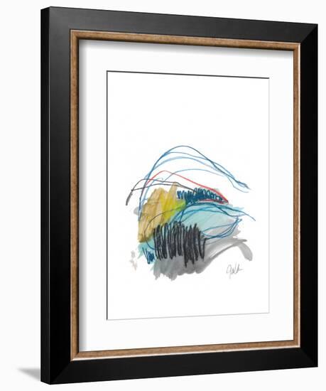 Abstract Landscape No. 19-Jan Weiss-Framed Art Print