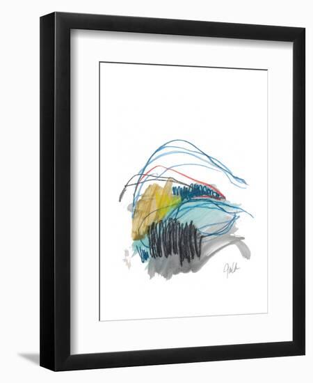 Abstract Landscape No. 19-Jan Weiss-Framed Art Print