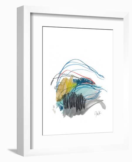 Abstract Landscape No. 19-Jan Weiss-Framed Art Print