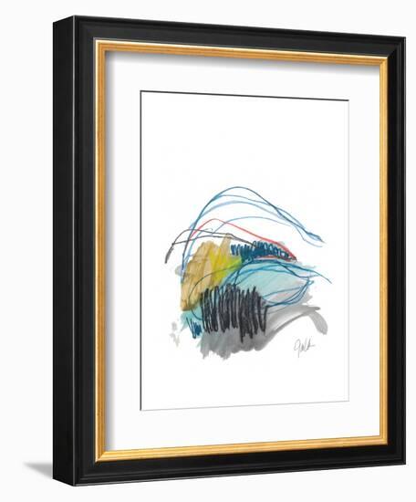 Abstract Landscape No. 19-Jan Weiss-Framed Art Print