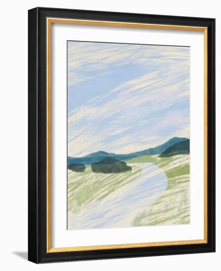 Abstract Landscape Sketch-Little Dean-Framed Photographic Print