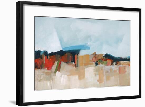 Abstract Landscape-William M. Crosby-Framed Art Print