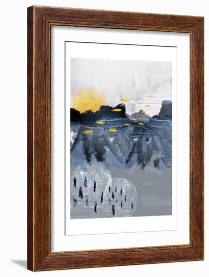 Abstract Landscape-Urban Epiphany-Framed Art Print