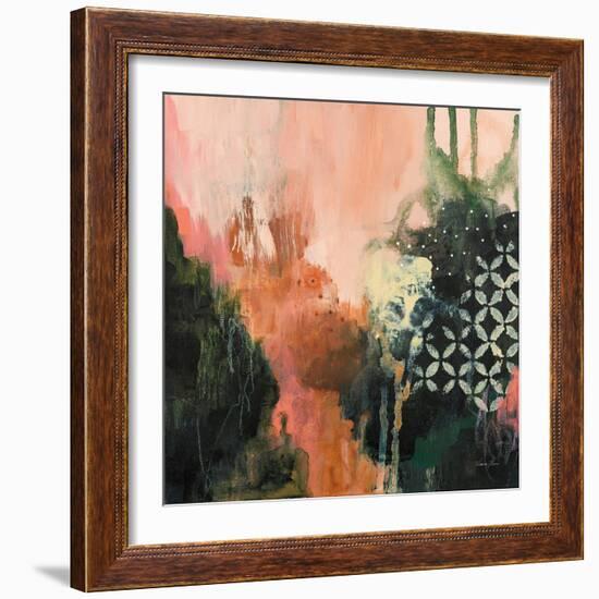 Abstract Layers I-Laura Horn-Framed Art Print