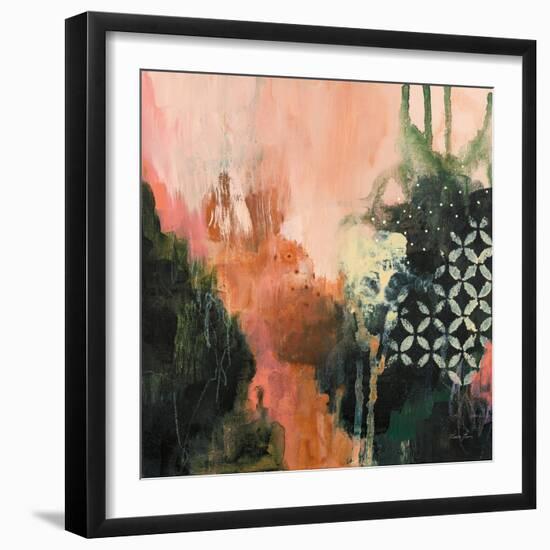 Abstract Layers I-Laura Horn-Framed Art Print