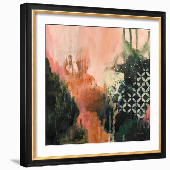 Abstract Layers I-Laura Horn-Framed Art Print