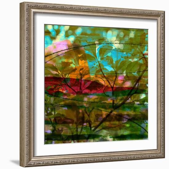 Abstract Leaf Study III-Sisa Jasper-Framed Photographic Print