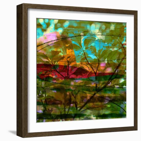 Abstract Leaf Study III-Sisa Jasper-Framed Photographic Print