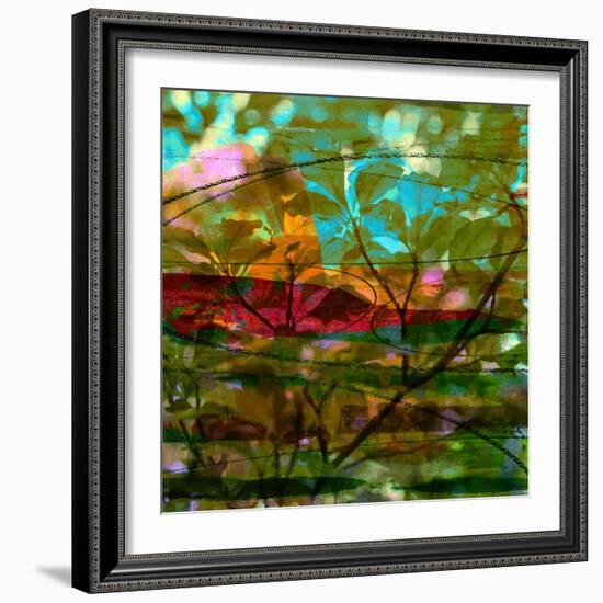 Abstract Leaf Study III-Sisa Jasper-Framed Photographic Print