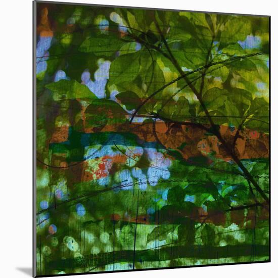 Abstract Leaf Study IV-Sisa Jasper-Mounted Photographic Print