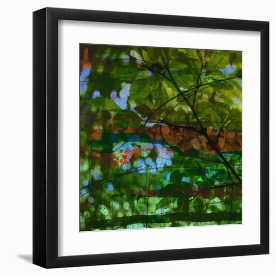 Abstract Leaf Study IV-Sisa Jasper-Framed Premium Photographic Print