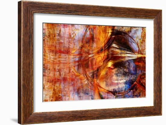 Abstract Lense I-Jean-François Dupuis-Framed Art Print