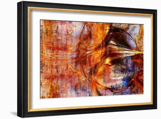 Abstract Lense I-Jean-François Dupuis-Framed Art Print