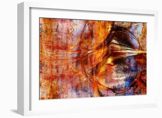 Abstract Lense I-Jean-François Dupuis-Framed Art Print