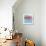Abstract Light Blue and Cerise-Emma Moore-Art Print displayed on a wall