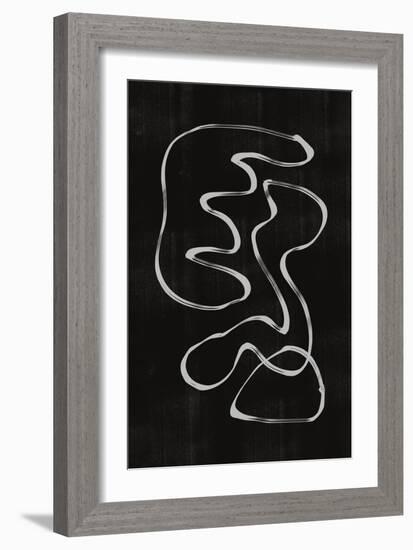 Abstract Line No3.-THE MIUUS STUDIO-Framed Giclee Print