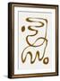 Abstract Line No6.-THE MIUUS STUDIO-Framed Giclee Print