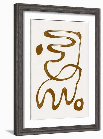 Abstract Line No6.-THE MIUUS STUDIO-Framed Giclee Print