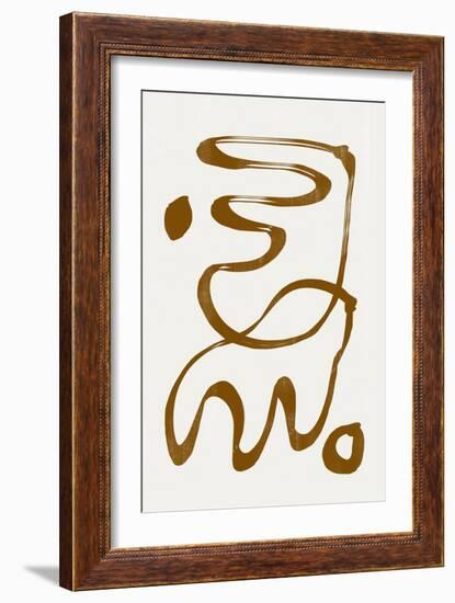 Abstract Line No6.-THE MIUUS STUDIO-Framed Giclee Print