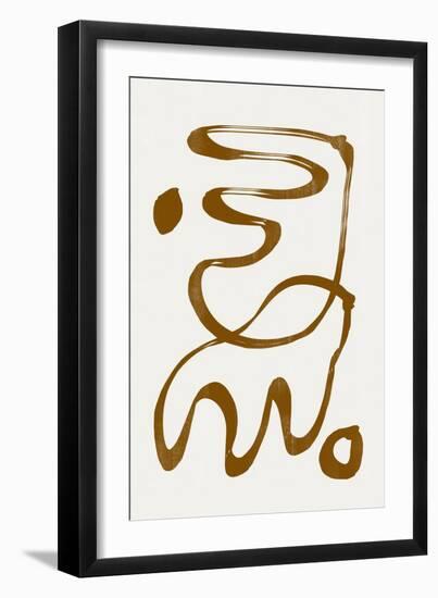 Abstract Line No6.-THE MIUUS STUDIO-Framed Giclee Print