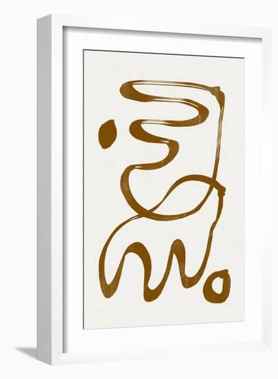 Abstract Line No6.-THE MIUUS STUDIO-Framed Giclee Print