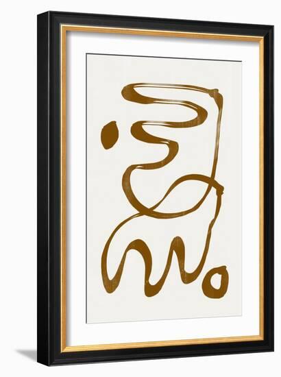 Abstract Line No6.-THE MIUUS STUDIO-Framed Giclee Print