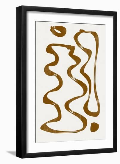 Abstract Line No7.-THE MIUUS STUDIO-Framed Giclee Print