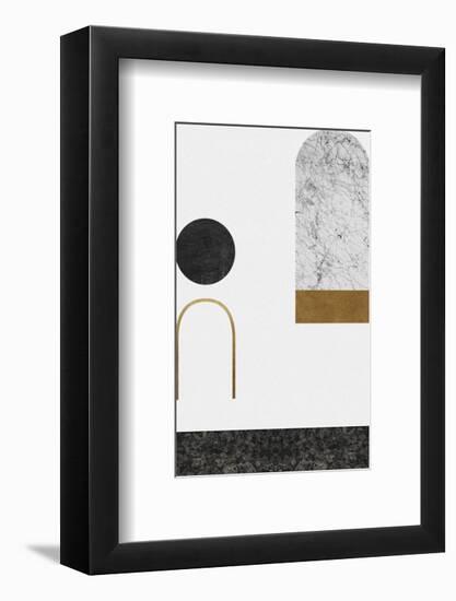 Abstract Luxe - Force-Dana Shek-Framed Art Print