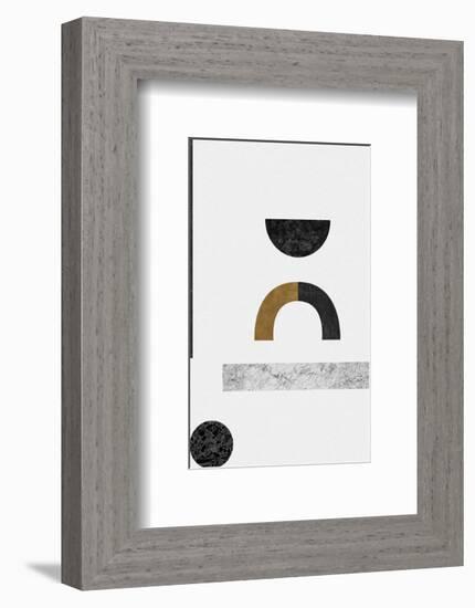 Abstract Luxe - Strength-Dana Shek-Framed Art Print