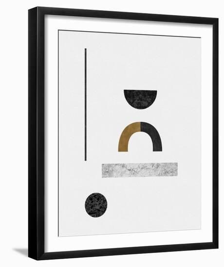 Abstract Luxe - Waning Strength-Dana Shek-Framed Giclee Print
