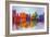 Abstract Manhattan-Brian Carter-Framed Art Print