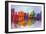 Abstract Manhattan-Brian Carter-Framed Art Print