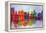 Abstract Manhattan-Brian Carter-Framed Stretched Canvas