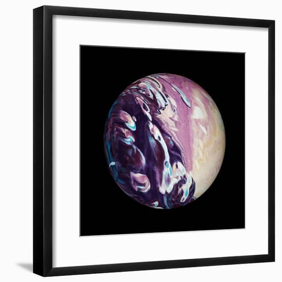 Abstract Marble Ball-Swedish Marble-Framed Premium Giclee Print