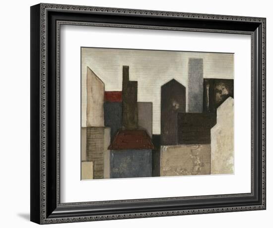 Abstract Metropolis I-Megan Meagher-Framed Art Print