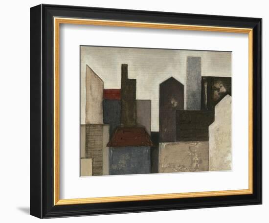 Abstract Metropolis I-Megan Meagher-Framed Art Print