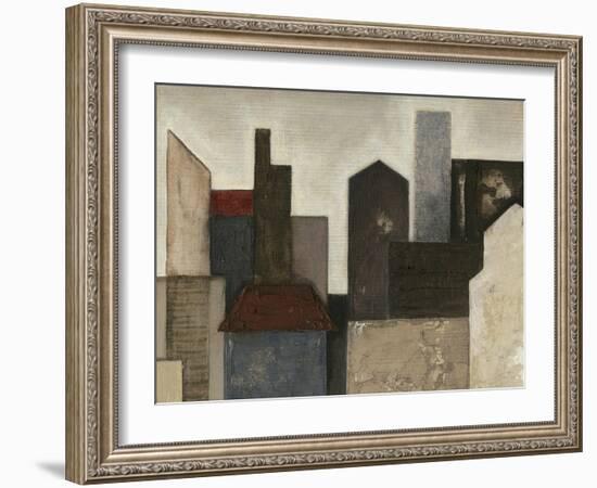 Abstract Metropolis I-Megan Meagher-Framed Art Print