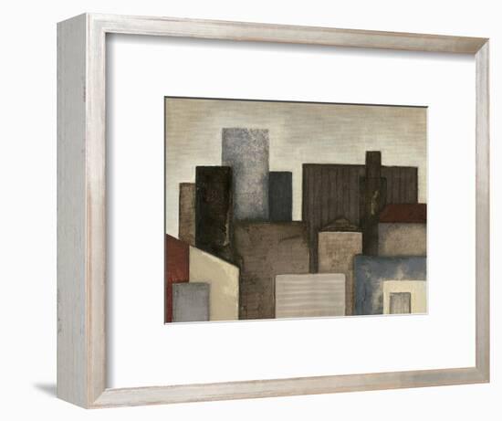 Abstract Metropolis II-Megan Meagher-Framed Art Print