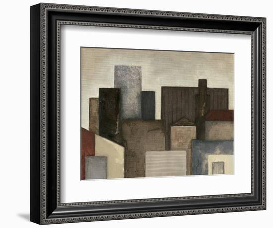 Abstract Metropolis II-Megan Meagher-Framed Art Print