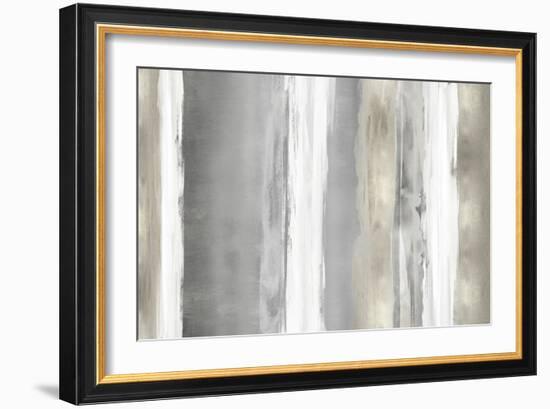 Abstract Mix Grey-David Moore-Framed Art Print