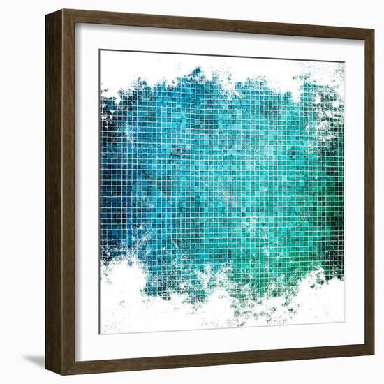 Abstract Mosaic Background-Eky Studio-Framed Art Print