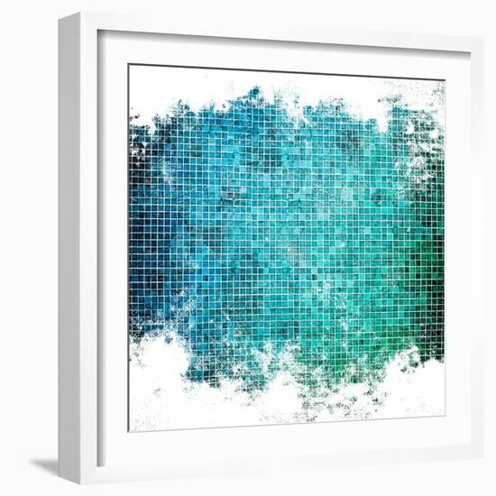 Abstract Mosaic Background-Eky Studio-Framed Art Print