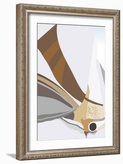 Abstract Moth-Belen Mena-Framed Giclee Print